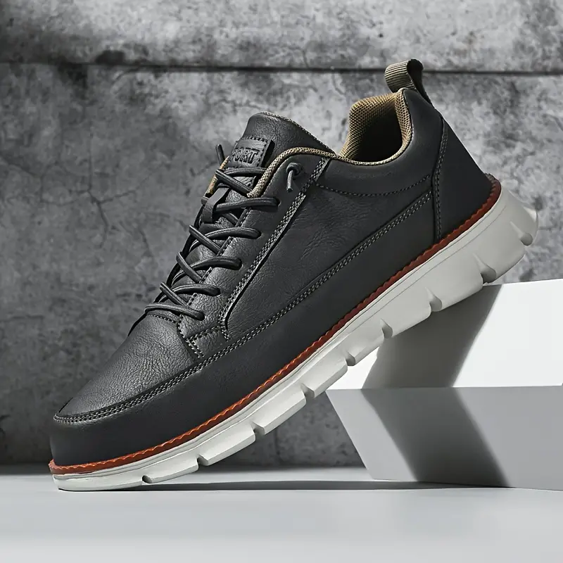 Sneakers heren | Comfortabele casual schoenen met dikke zool - Afbeelding 6